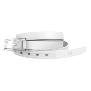 ceinture skinny blanc