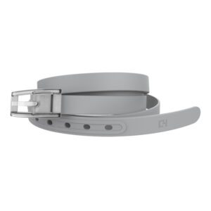 ceinture skinny gris clair