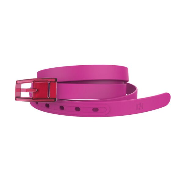 ceinture skinny hot pink