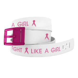 ceinture classic fight like a girl - octobre rose femmes
